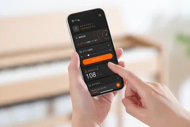 スマートフォンでのリモコン操作が可能