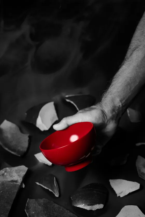 割れた器からから復興を遂げる輪島塗