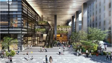 1階オープンスペース「かみはちひろば」