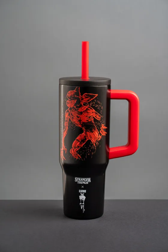 グローインザダーク タンブラー(ストロー付き)