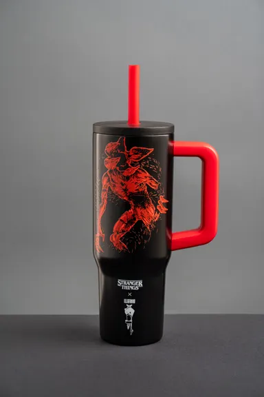 グローインザダーク タンブラー（ストロー付き）