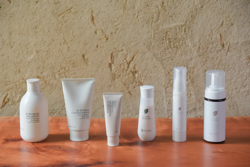 ハンドクリームをはじめとするyuicaクロモジシリーズ