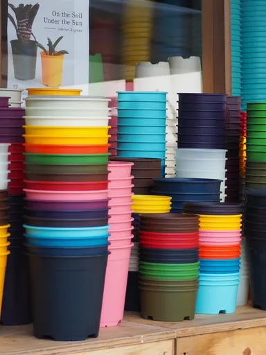 カラフルプラ鉢「PGP」