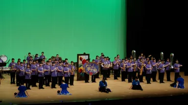 大成女子高校吹奏楽部　ステージショー