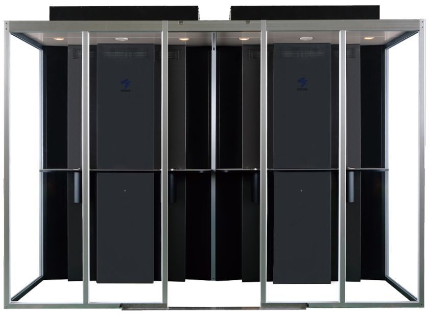 分煙脱臭ブースダブル