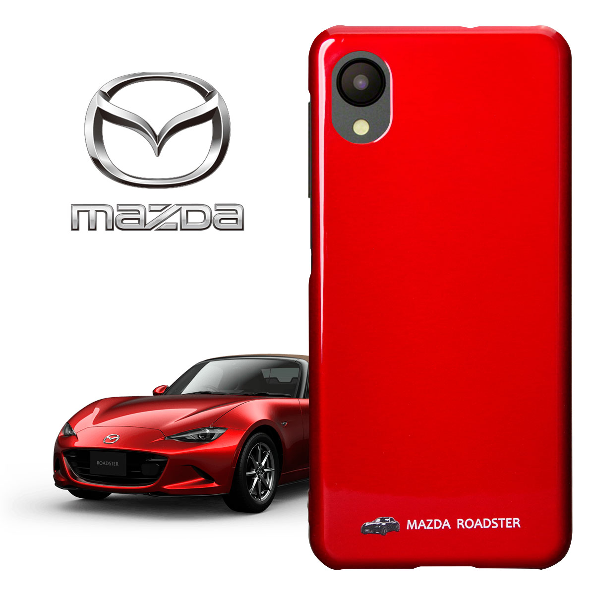 マツダ『ROADSTER』の実車カラーを再現した スマートフォンケースを
