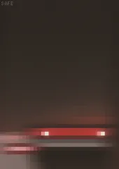 金賞受賞作品：「赤い光」(1)芸術学部デザイン学科3年八十島一菜