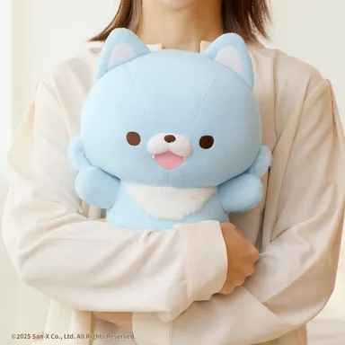 あったかぬいぐるみ アオイコオオカミ　イメージ3