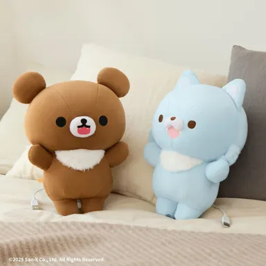 あったかぬいぐるみ チャイロイコグマ／アオイコオオカミ　イメージ1