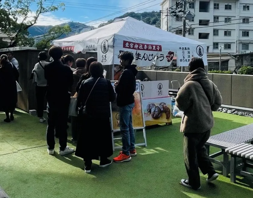 昨年の限定販売の様子