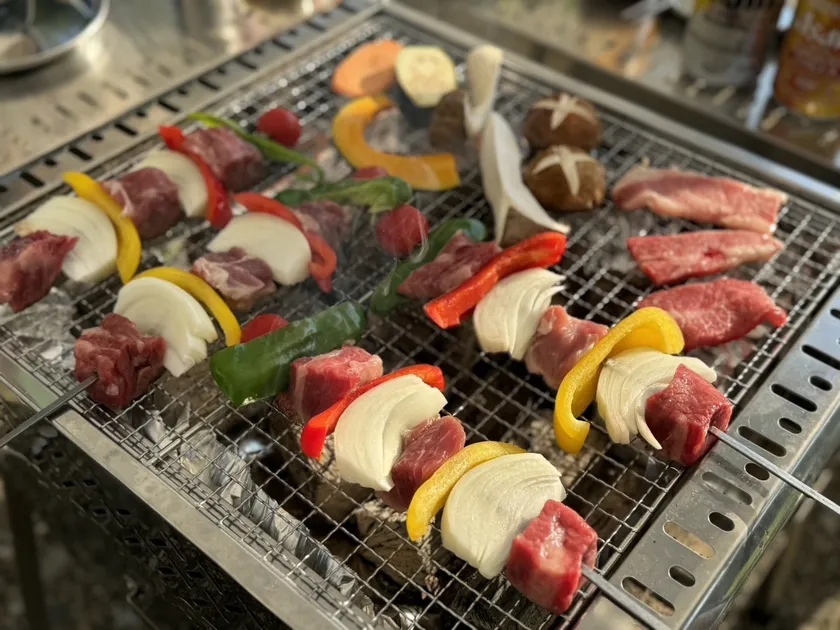 山形の食材を味わえるバーベキュー
