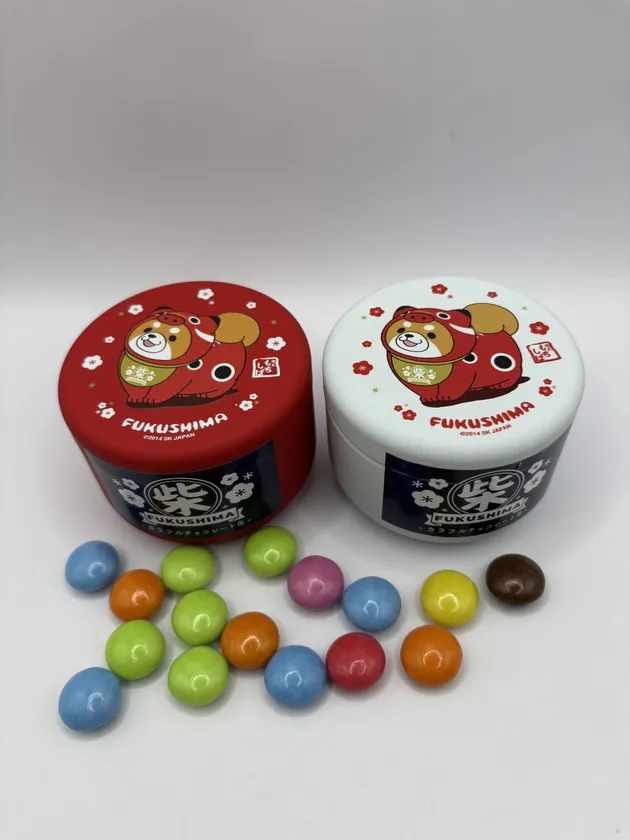 カラフルチョコレート缶