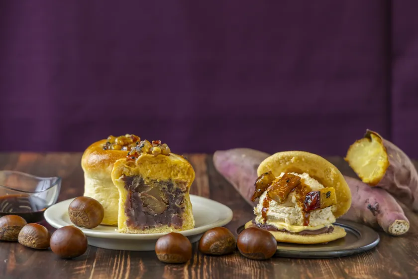 芋と栗とカラメルが織りなす「ほっくり甘く、ほろ苦い。深まる秋をたのしむ味わい」の登場