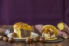 芋と栗とカラメルが織りなす「ほっくり甘く、ほろ苦い。深まる秋をたのしむ味わい」の登場