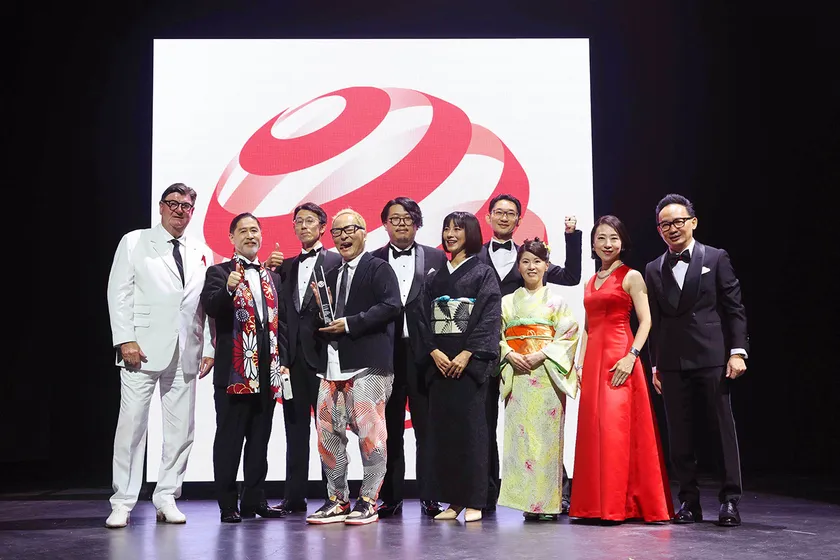 シンガポールで行われた2025年度レッドドット・デザイン賞(Red Dot Design Award 2025)授賞式の様子