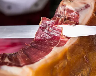 料理写真　生ハム