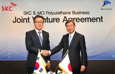 三井化学とSKC社のポリウレタン材料事業統合