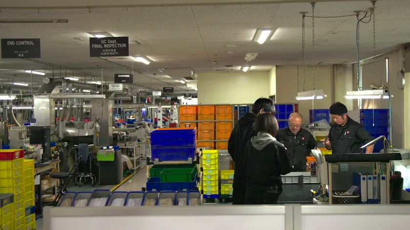 「関工場ドキュメンタリー ー手がつなぐものー」 より