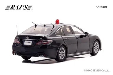 1/43 トヨタ クラウン (ARS220) 2022 警察本部警備部要人警護車両：右後
