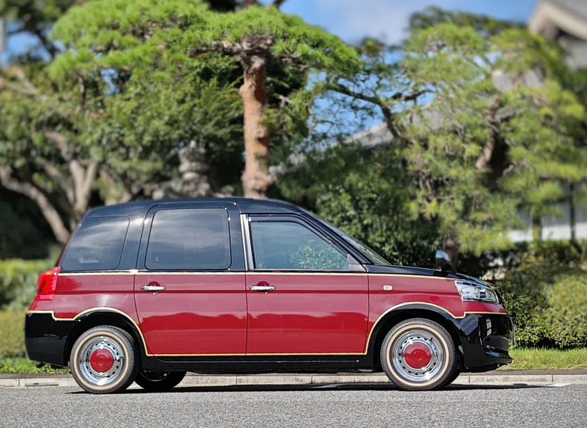 明治記念館特別仕様車側面之図