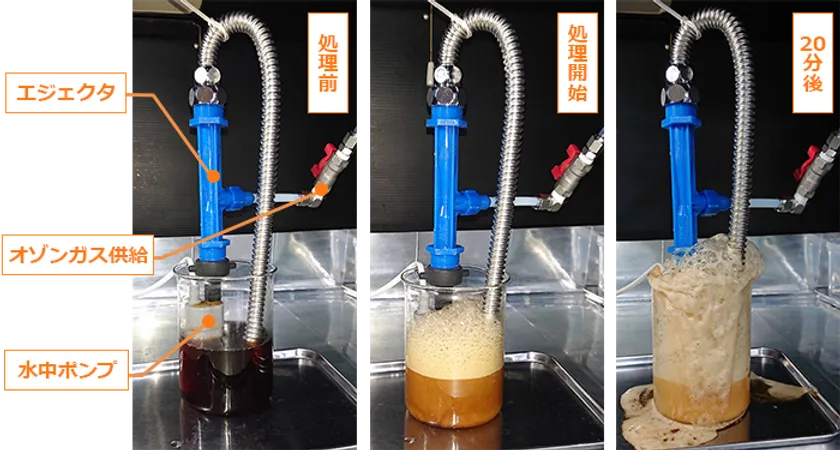 コーヒーの脱色