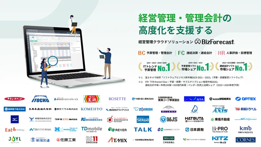 グループ経営管理システム『BizForecast』シリーズについて