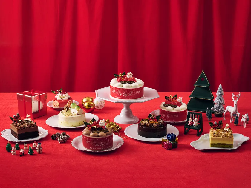 「パティスリーQBG」「QBGレディベア」2025年クリスマスケーキ