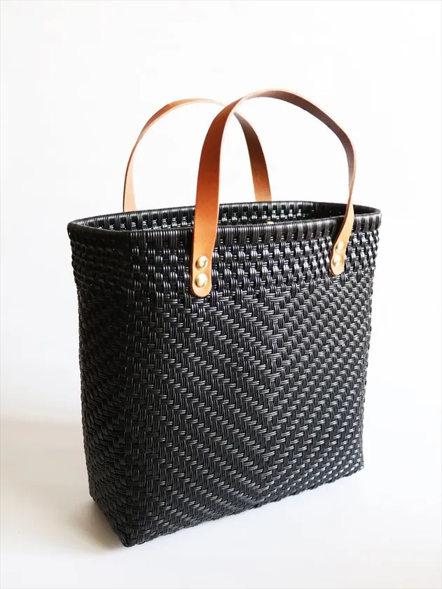 V字柄スクエアM ブラック