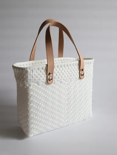 V字柄ワイドM ホワイト