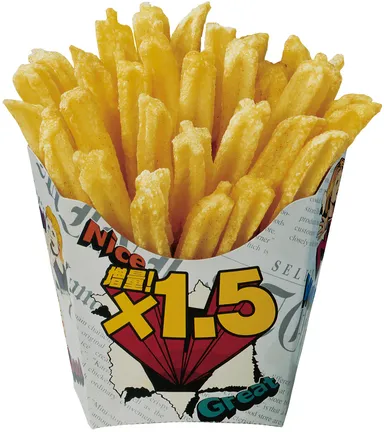Xフライドポテト1.5倍イメージ