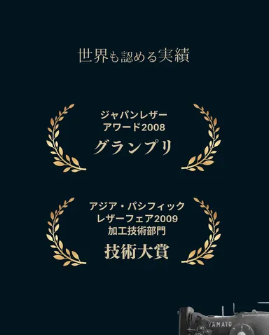 世界が認める実績