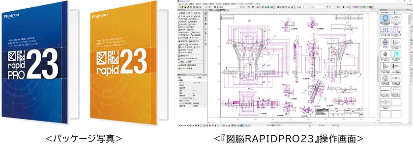 製品パッケージ+ソフト画面