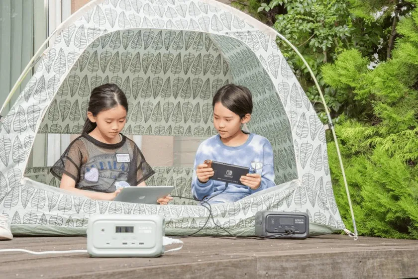 停電時やアウトドアでも安心して使える