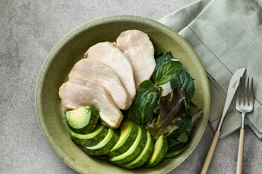 しっとりチキン(低温調理)