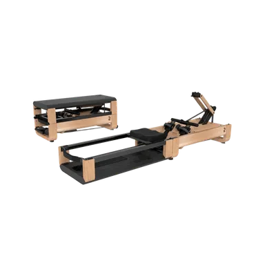 ローイングマシン セルフパワー式 折り畳み式 スマート性能 スリーインワン 木製 5年保証 Woodrower