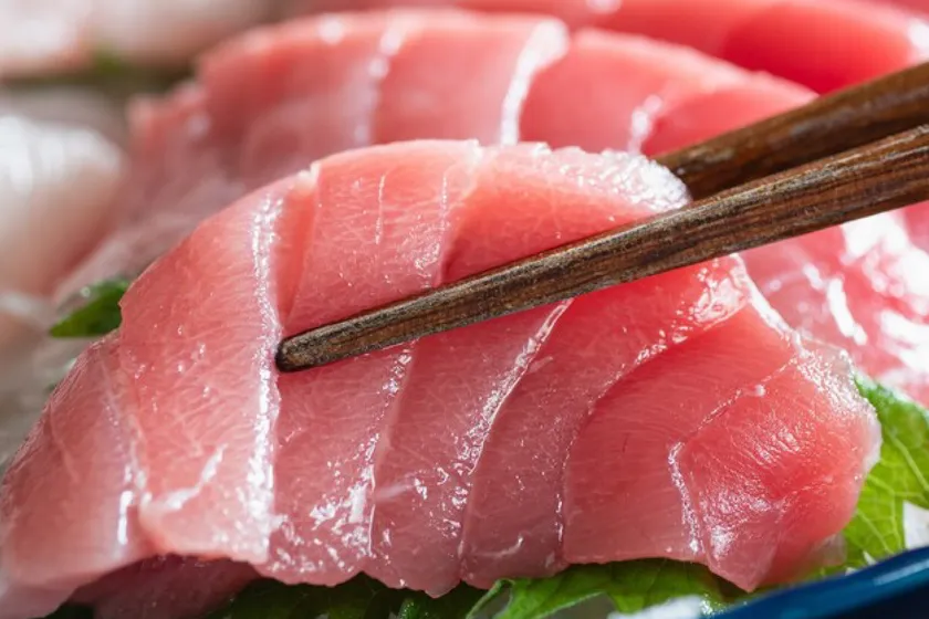 本マグロを盛り合わせでご提供