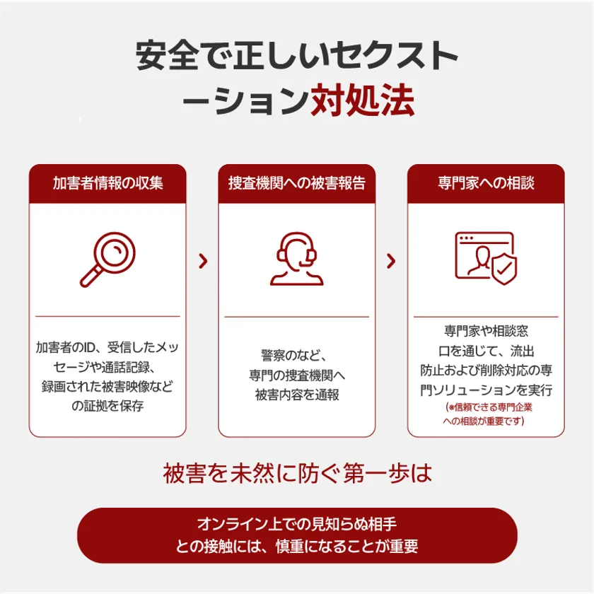 セクストーション発生から解決まで7