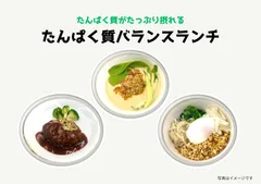 たんぱく質バランスランチ
