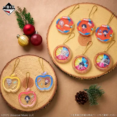 E賞：シャカシャカアクリルチャーム(イメージ)