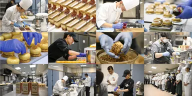 実技審査(洋菓子)