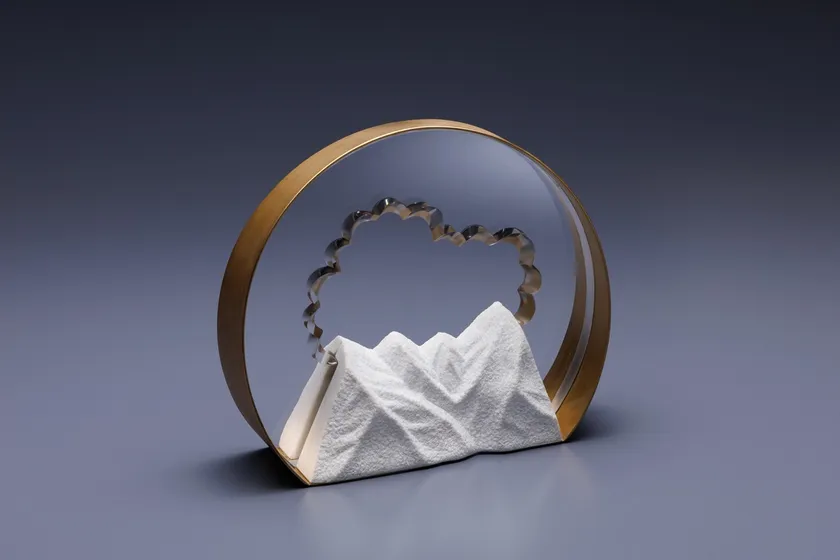 2025年度トロフィー《Cycling Moon》藤沢 恵(撮影:佐藤 茂)