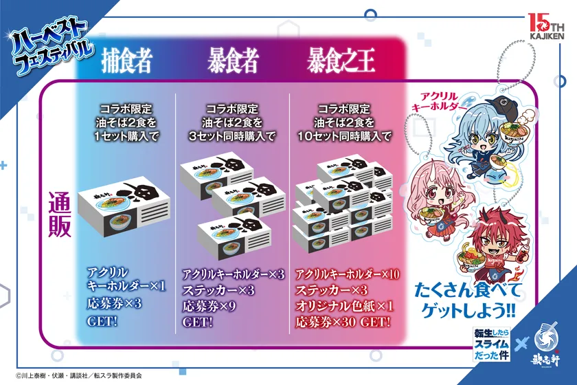 通販展開_歌志軒転スラコラボ