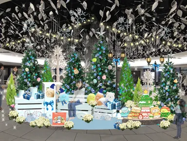 泉の広場クリスマス装飾