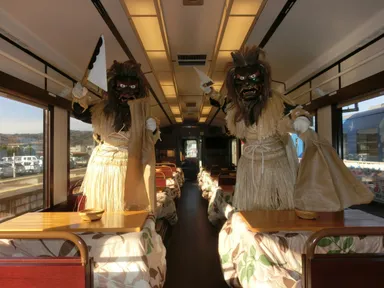 こたつ車両に現れる「なもみ」