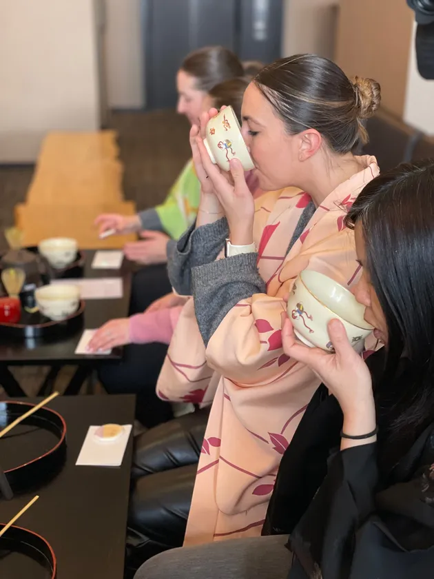 外国人観光客向け茶道体験(1)