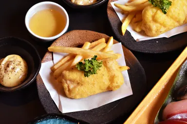 寿司屋が作ったフィッシュ＆チップス