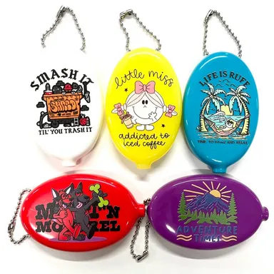 ラバーコインケースは人気のオリジナルグッズです