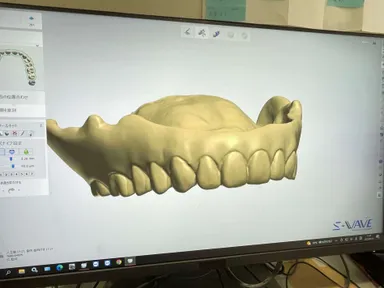 データが3Dに変換され保管