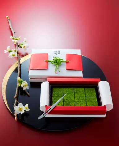 宇治抹茶生チョコレート　限定パッケージ