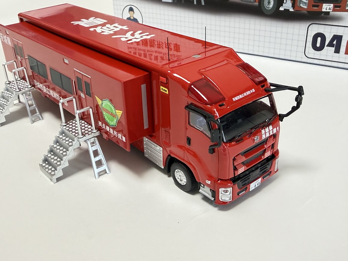 ACTCAR(アクトカー)シリーズ新製品 消防大型車ダイキャストミニカー